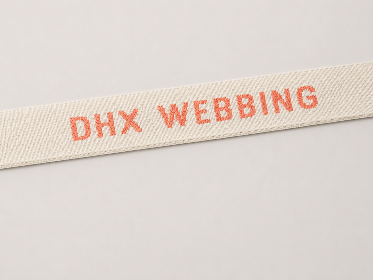 Jacquard and printed webbing sample 04