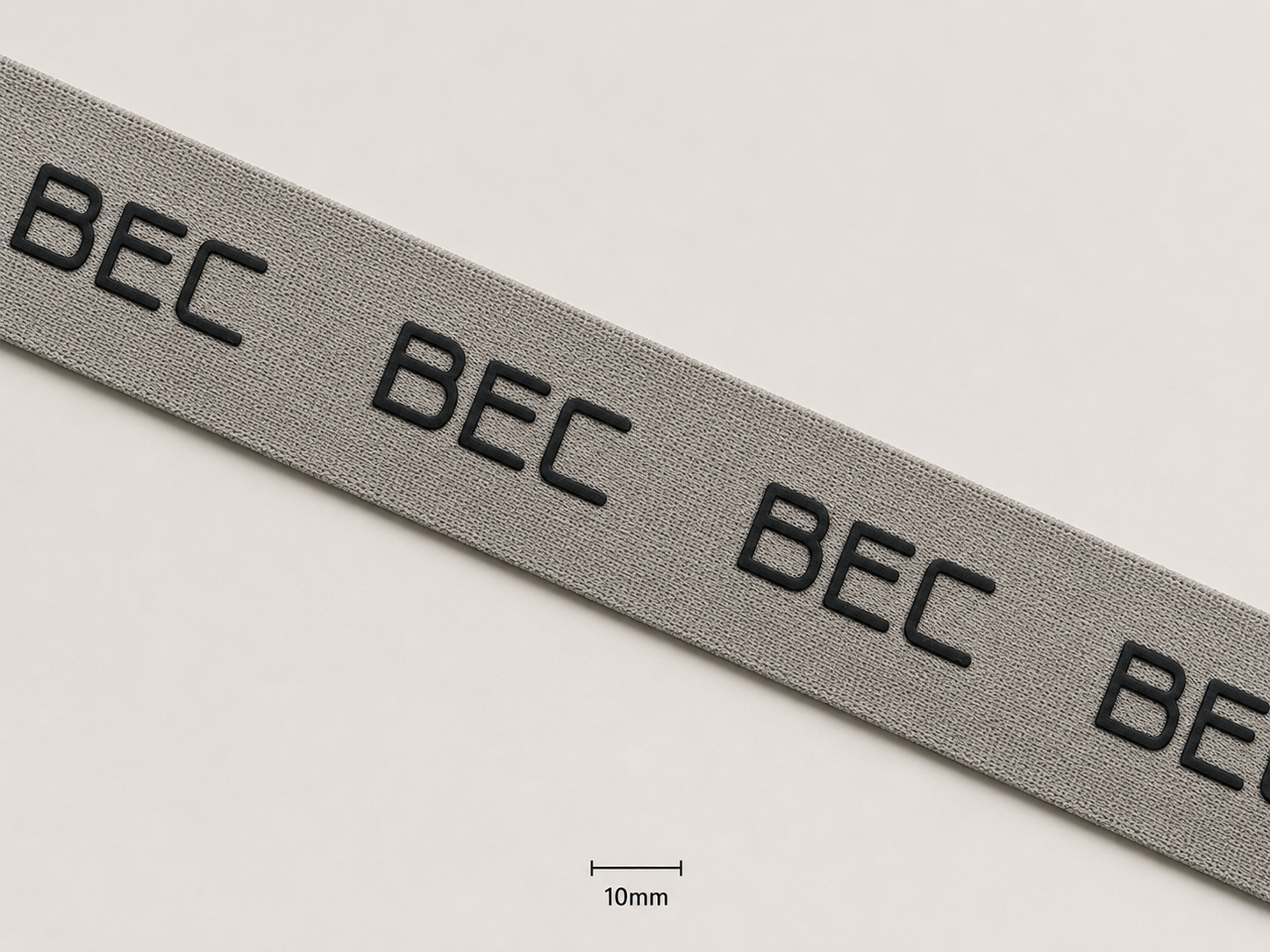 Jacquard and printed webbing sample 13