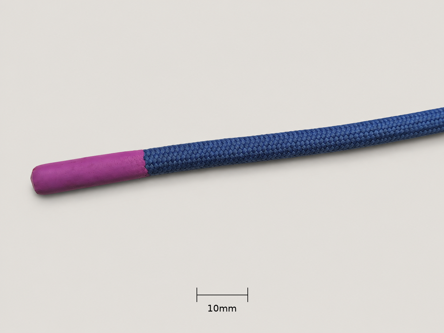 Round cord Polyester Braided Dipped tip